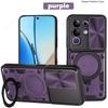 Slide Lens Armor Funda for Vivo Y29 4G Global Case for Vivo T4X 5G India Y300t China Case Magnetic Ring Kickstand Holder Cover