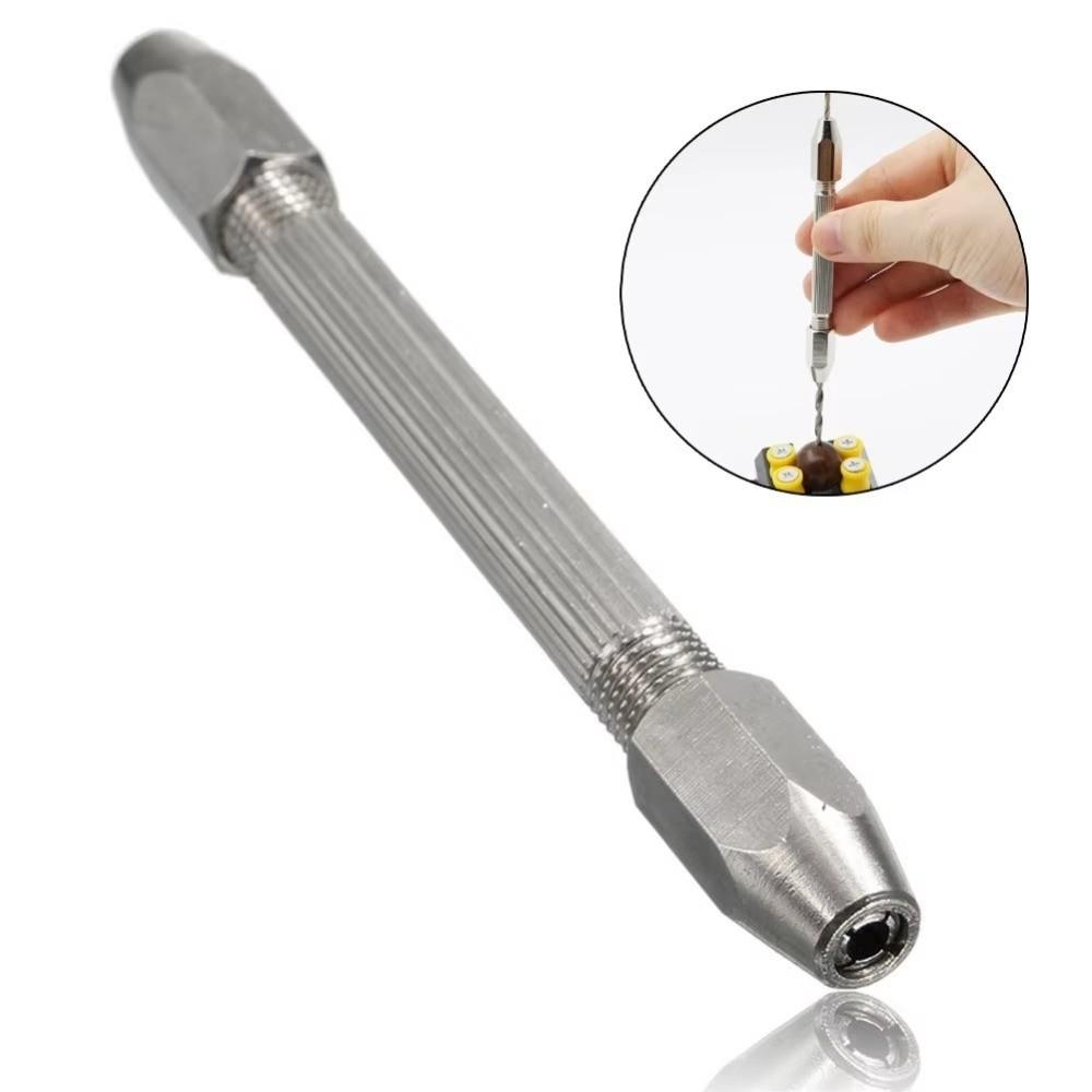 0-3.1mm Hand Drill Non-slip Steel Reamer Hexagonal Pin Vice  Home Carving Accessories