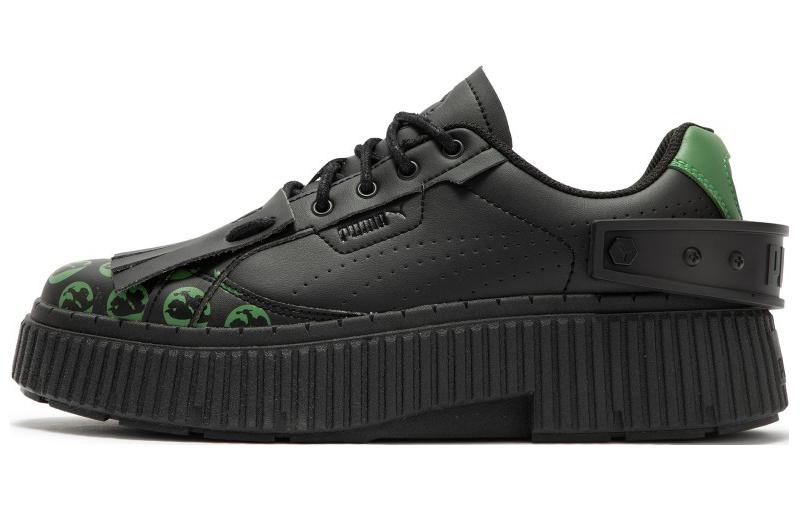 PUMA Dinara X Dinara Staffonly X Monopoly  Black Green  Women s 393521-01 36