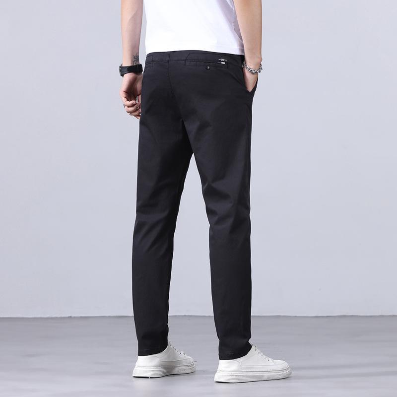 

Мужские повседневные брюки Эластичные брюки Мужские деловые Зауженные Корейский стиль Молодежные брюки Мужские брюки 38