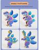 DIY Magnetic Wooden Dinosaur 3D Puzzle Blocks - Educational Toy for Children
