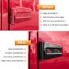 Door Hinge Cover Trim Exterior Accessories For Jeep Wrangler JK JKU Sport Rubicon Sahara X Unlimited 2-Door & 4-Door 2007-2018 (Black 8PCS)