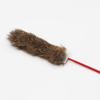 1PC Pet Interaktives Spielzeug Kaninchen Haar Tease Katze Stick Interaktive Kätzchen Spielzeug Spaß Feder Spielzeug Pet Supplies Zufällige Farbe