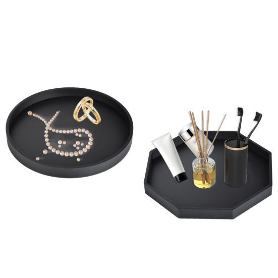 Silicone Tray for Bathroom Kitchen Decorative Counter Organizer for Soap Perfume