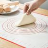 40*50cm Large Silicone Baking Mat Non Slip Pastry Dough Mat Pie Crust Rolling Mat Fondant Placemat Oven Liner with Measurement