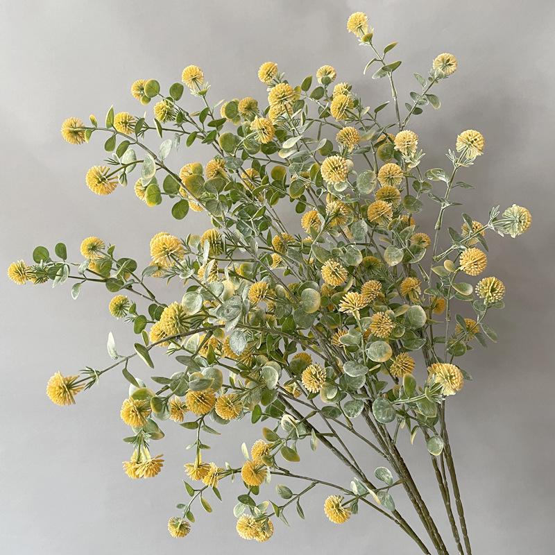 Junran Floral Wedding Props: Silk Eucalyptus Fruits for Flower Arrangements and Decorations