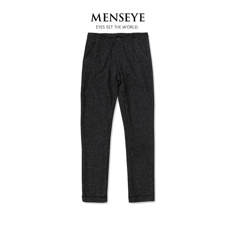 Menseye Men's Thickened Casual Pants, New Winter Business Dress Pants, Slim Fit and Versatile