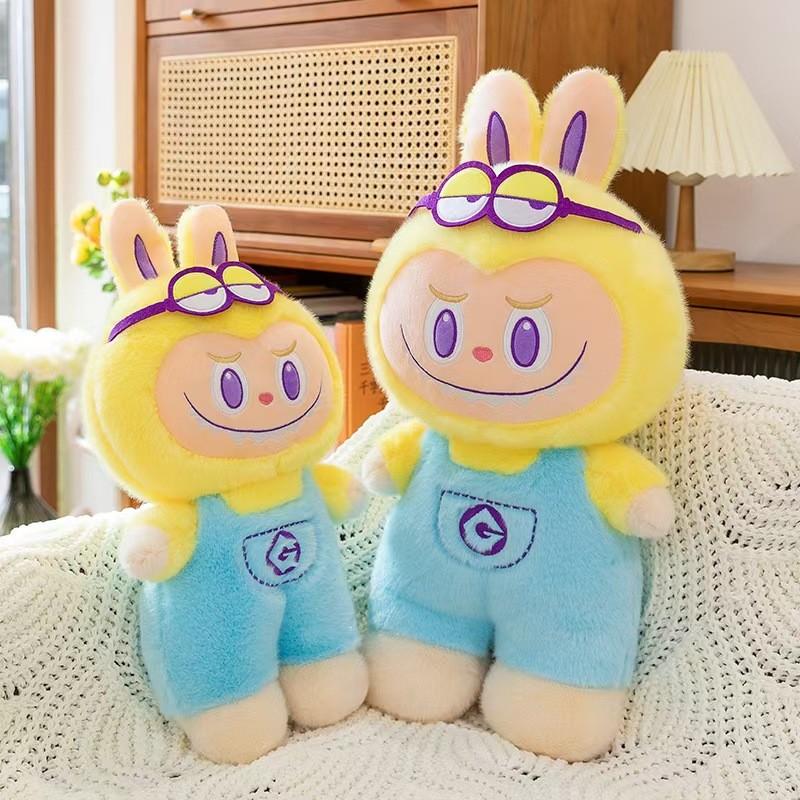 Plush Toy Cartoon Withbear And Minions Modeling For Daily Gift Children
