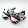 Realistic Alloy Golf Cart Model Miniature Pullback Vehicle Desktop Decoration Gift For Collectors And Golf Enthusiasts