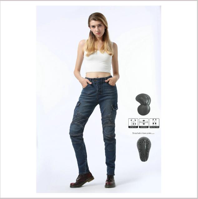 

+ Зеленые повседневные мотоциклетные брюки Harley + мотоциклетные джинсы + брюки для гонок на мотоцикле для женщин XXS синий