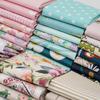 Pure Cotton Patchwork Fabric Set - Printed Fabric Scraps for Doll Clothes & Hair Ties, Handmade DIY Projects