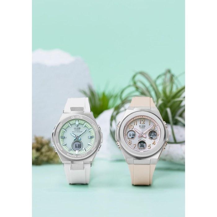 Casio Baby-G G-MS Radio Solar MSG-W200FE-7AJF Women's White/Green
