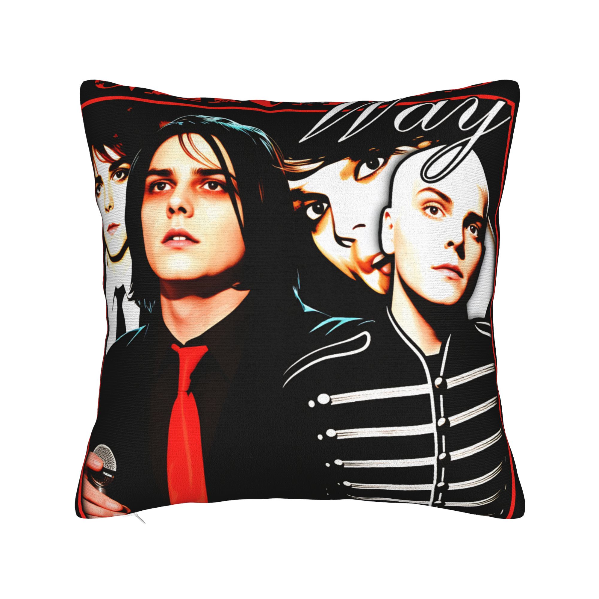 G-Джерард Уэй MCR Наволочка Новая Наволочка Для Гостиной Дивана Мягкие Наволочки Идея Подарка 12x12Inch