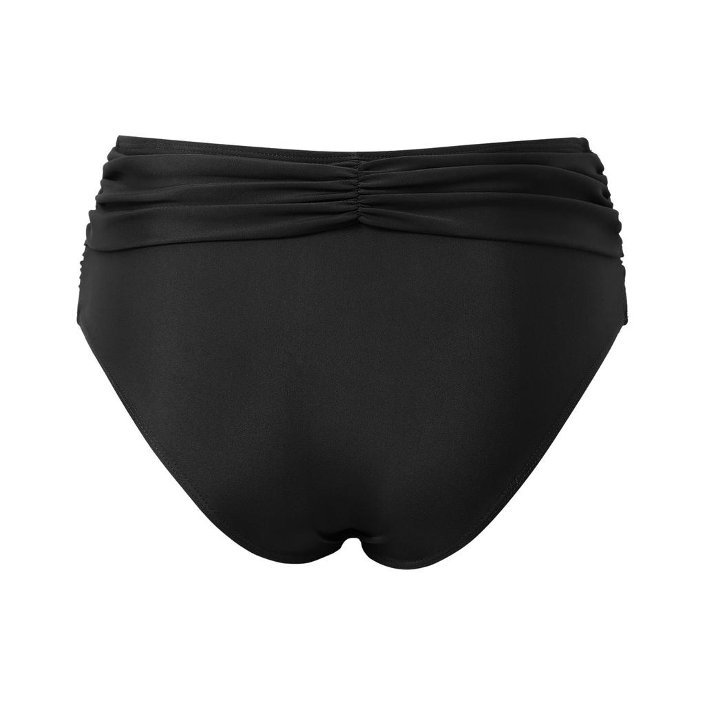 Women’s High Waisted Bikini Bottom Floral Print Swim Briefs Stretchy Ruched Design Bathing Suit Separate for Beach Pool