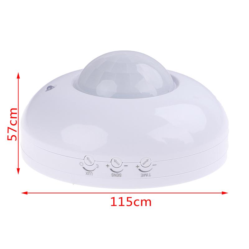 360° Montaż powierzchniowy Pir Sufitowy Czujnik ruchu Czujnik światła Przełącznik