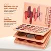 Cross-border E-commerce 4-in-1 Eyeshadow, Blush & Highlighter: Pearlescent Matte, Non-smudging, Easy-to-Apply.