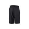 Anta Solid Color Logo Print Elastic Waist Straight Fit Shorts Summer Men shorts Black 152221711R-1