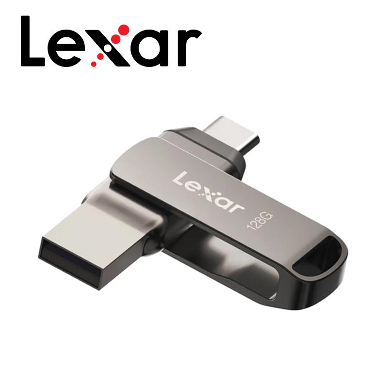 Lexar 128GB OTG Typ-C USB-Stick 2-IN-1 USB 3.2 Typ-C Dual-Port U-Laufwerke Typ-A 32GB 64GB 256GB u-Disk Bis zu 130Mb/s USB-Stick für Telefon und PC