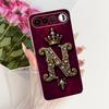 For Realme 16 RMX5171 2026 Royal Crown Initial Letter Couple Phone Case For Realme 16 5G Soft Silicone TPU Covers Bumpers