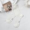 5 Pairs of Female Spring and Summer Thin Style Bow Lace Mesh All Match In The Tube Cotton Socks