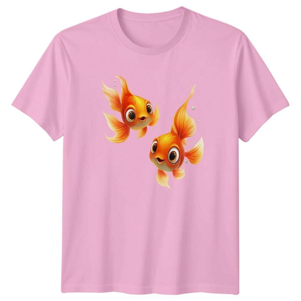Goldfish TShirt Aquatic Wildlife 2026 Birthday Gift For Him And Her