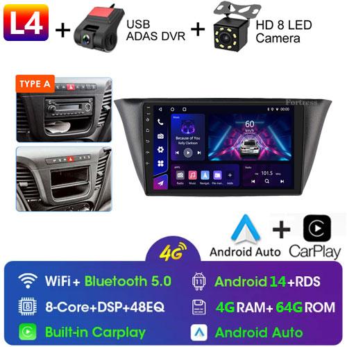 For Iveco Daily 2013-2021 Android Car Radio Intelligent System Multimedia Player Navigation GPS Carplay Touch Screen Auto Stereo