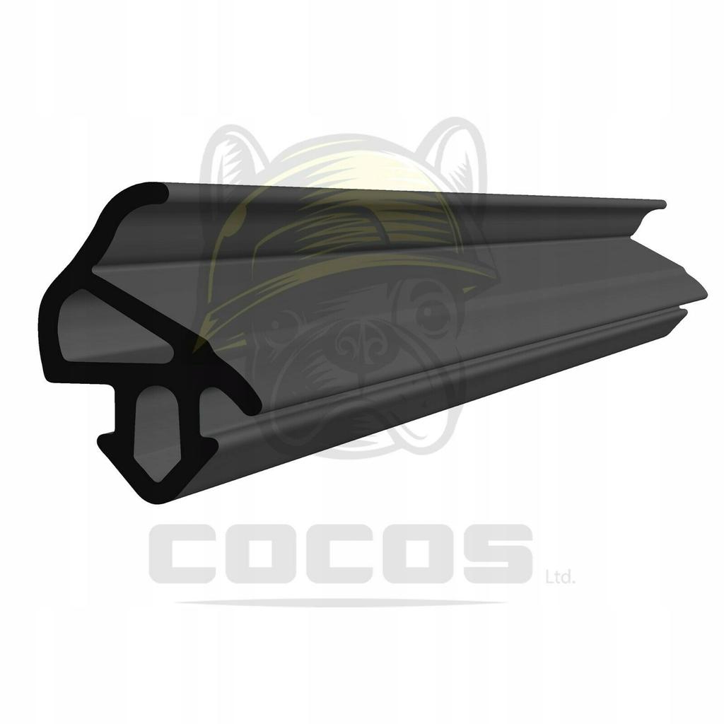 Seal for PVC windows S-1559 ALUPLAST BLACK 1m