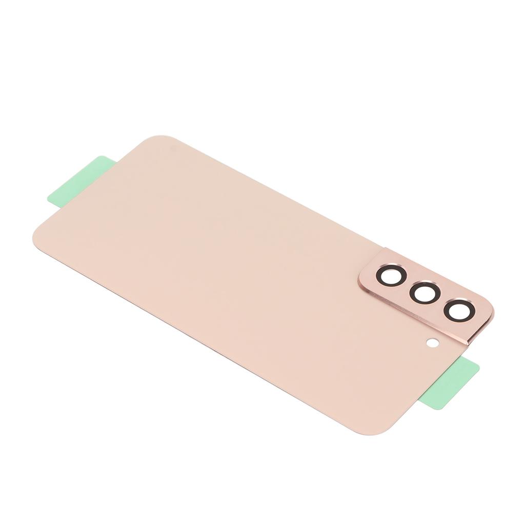 Phone Back Glass Cover Set Easy Installation Phone Rear Glass Cover Set with Professional Repair Kit for S22 Pink