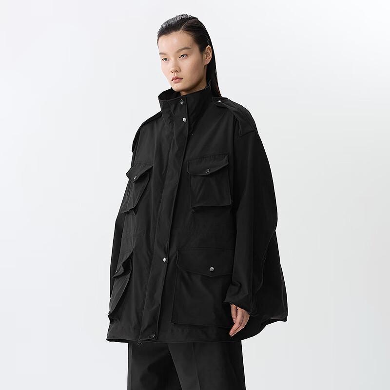 JNBY 2025 Spring Loose Long Sleeve Jacket