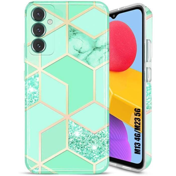 Coque de protection - Samsung - Galaxy M13/M23 5G - Souple - Antichoc - Turquoise