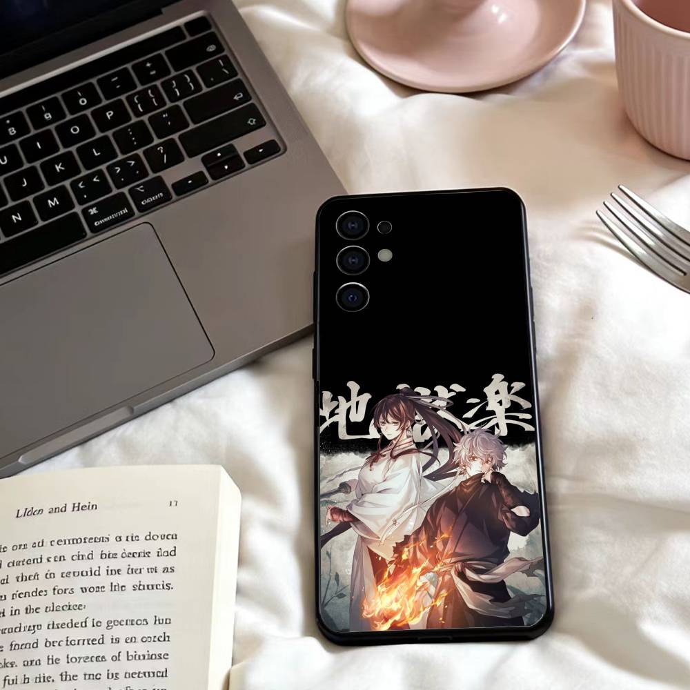 

ГОРЯЧИЙ Чехол для телефона H-Hell s Anime Paradise для Samsung S25,24,23,22,30,21,10,9,Ultra,Plus,Lite,FE,4,5 G Мягкий черный чехол Samsung S24fe