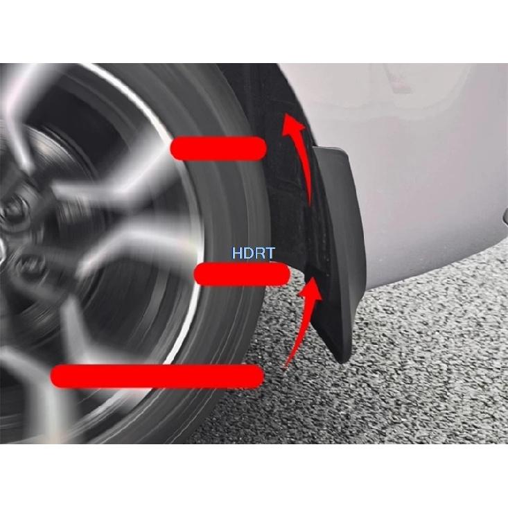 Car Styling Front Rear Wheel Mud Flap Mudguard Splash Guard Fender Cover Protector Decoration Accessories For MG 4 MG4 2026 +