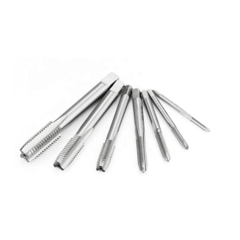 DIN376 HSSE Thread Tap M2-M30 Machine Tap Spiral Flute Straight Groove Spiral Point Tap Uncoated Threading Taps
