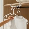 1/2PCS Laminate Hook Shelf Kitchen Cabinet Door Towel Rack Drawer Door Shelf Wardrobe Clothes Rack Bag Hanger