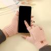 Half-Finger Winter Gloves Anti-Cold Fingerless Gloves Bicycle Riding Gloves  Writing And Typing