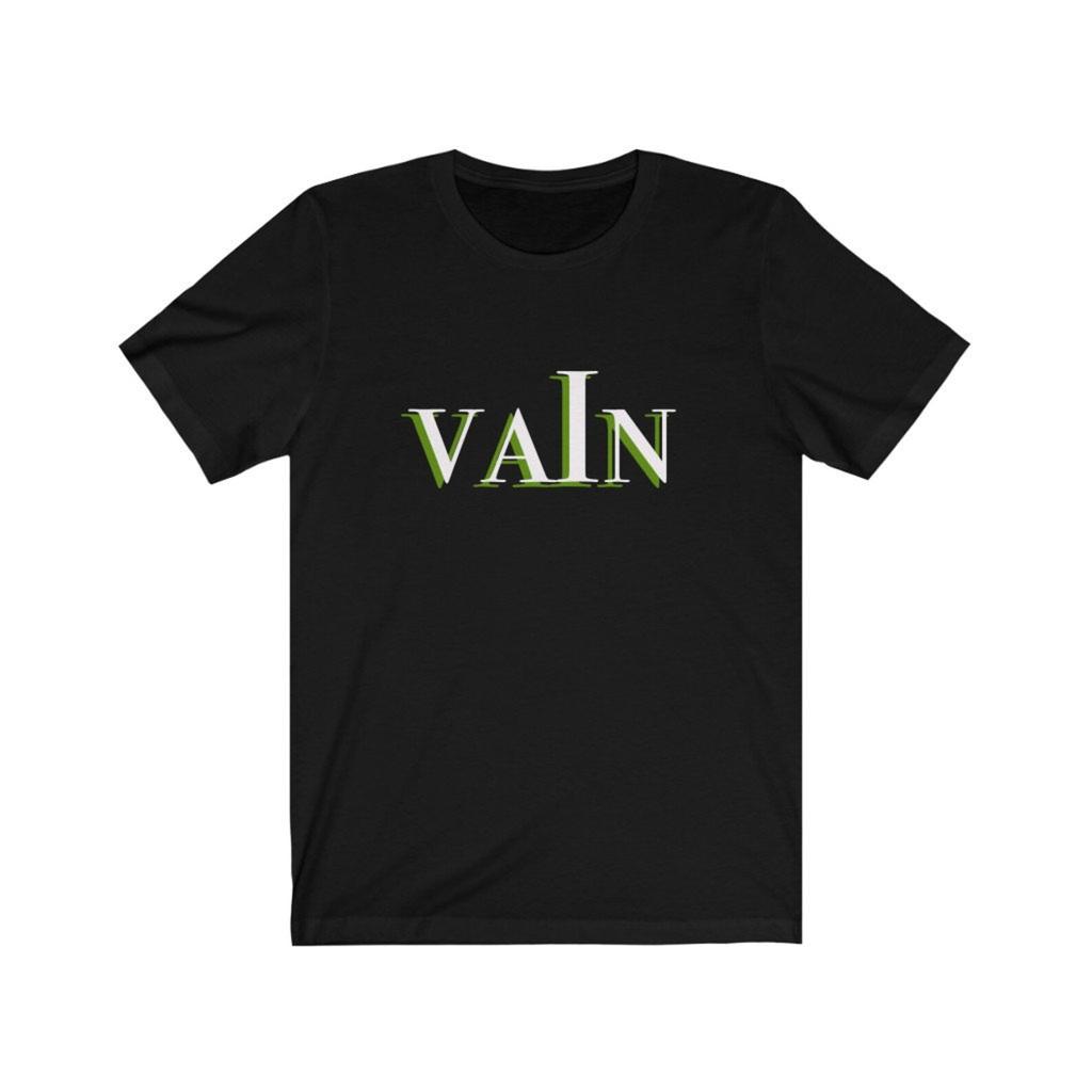 Vain Attitude Tee Unisex Jersey Short Sleeve Tee, Vain T-Shirt, Vanity shirt, Vain attitude T-Shirt, All about me tee, Ego T-Shirt, egotistic