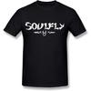 NOTEE Men's Soulfly Band Logo T Shirt T-Shirts Black