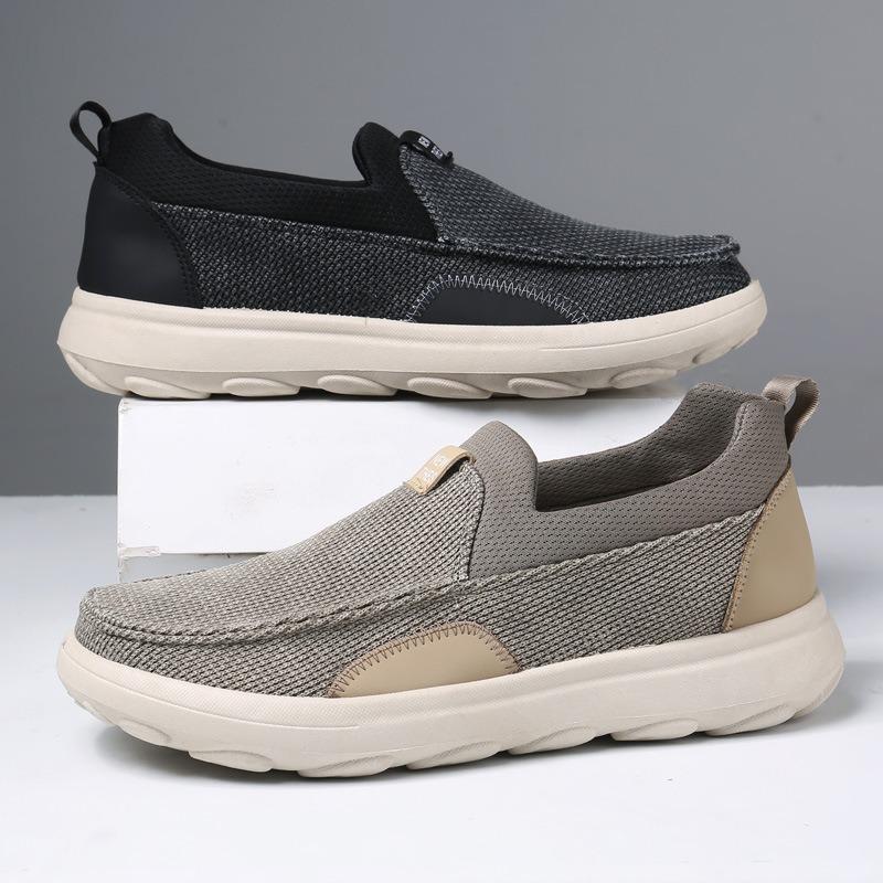 Spring New Beijing Cloth Shoes Breathable and Not Stuffy Men's Casual Shoes Boys' Casual Dad Shoes