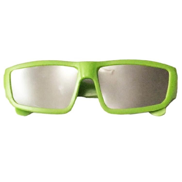 

Solar Eclipse Glasses,Durables Plastic Eclipse Glasses Clear Visibility Gifts зелений