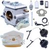 Carburetor Carb Tune Up Kit For Husqvarna 50 51 55 Rancher Chainsaw Replace Carb For Walbro WT 170 1,WT 170, Replace OEM Number For 503281504