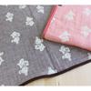 hiorie Made in Japan gauze baby mini jacket bear baby gauze baby gift blanket (hiorie) 4-layer blanket, size, pattern, brown, blanket,
