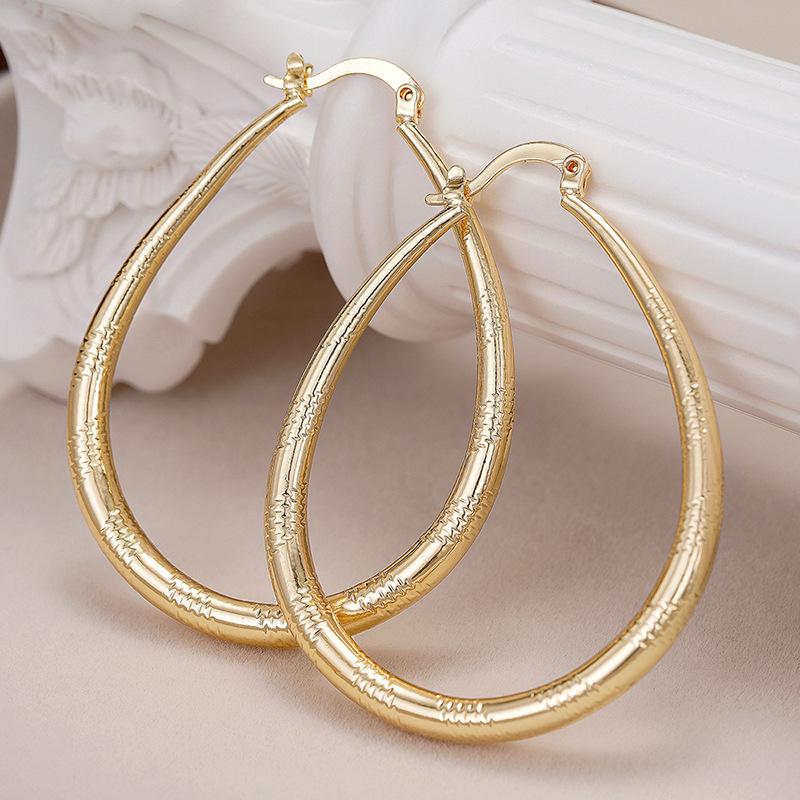 1 Pair, Stylish, Stylish, Minimalist, Smooth Earrings