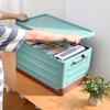 Removable Storage Box Folding Storage Box Multifunction Foldable Organizer Container Plastic Sundries Storages Supplies Organizer Box with Lid