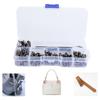Monk Head Rivets Aluminum Material Leather Craft Costume Making Punching Supplies Screw Kit