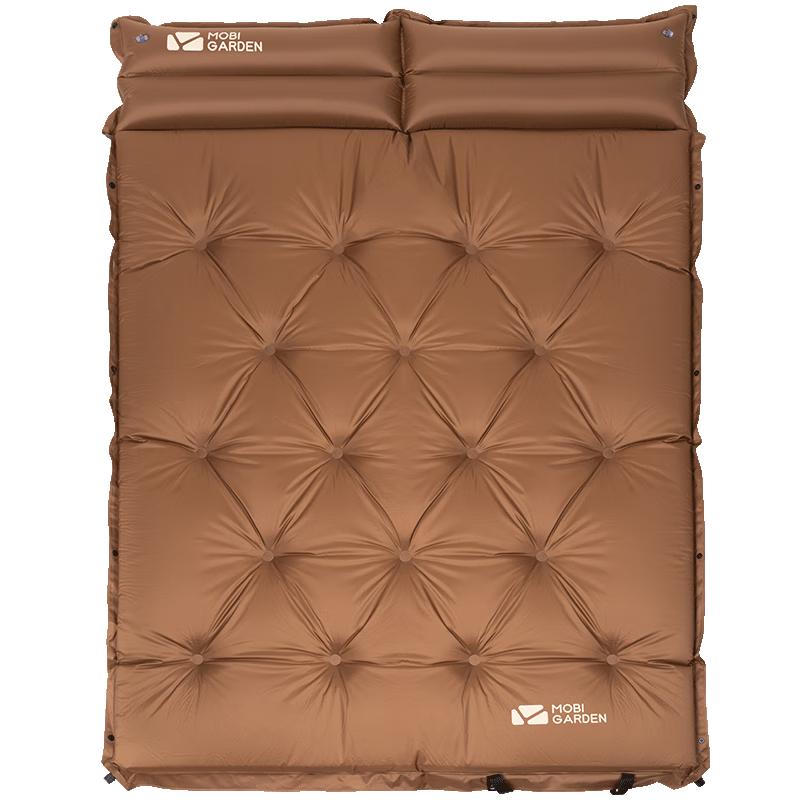 

MOBIGARDEN Self-Inflating Double Camping Mat with Pillow