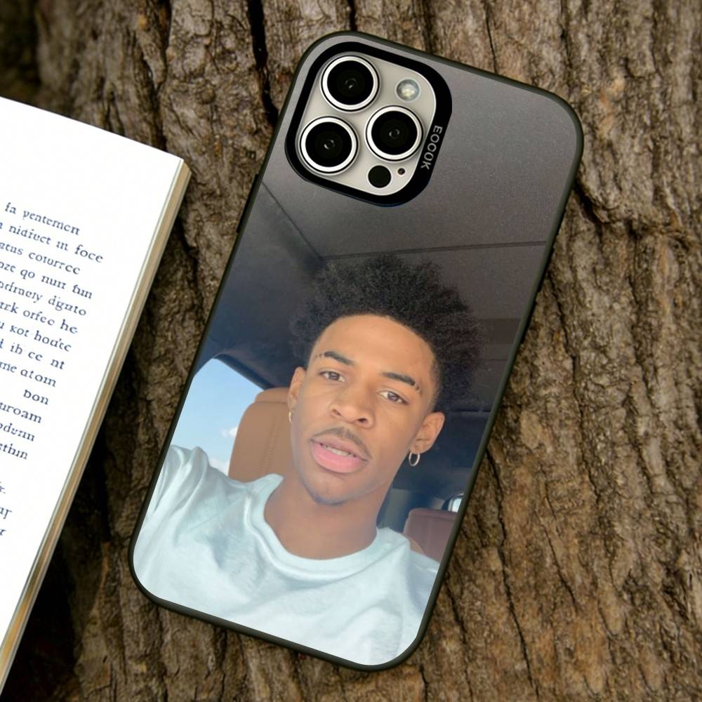 

Ja Morant Phone Case For iPhone 17,16,15,14,13,12,11 Plus,Pro Max,XS,Colorful Silver Phone case Funda Cover iPhone17Air