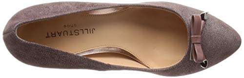JILL STUART SHOE Ribbon Motif Round Toe Pumps 6307 Women's Pink Gold 23.5cm E