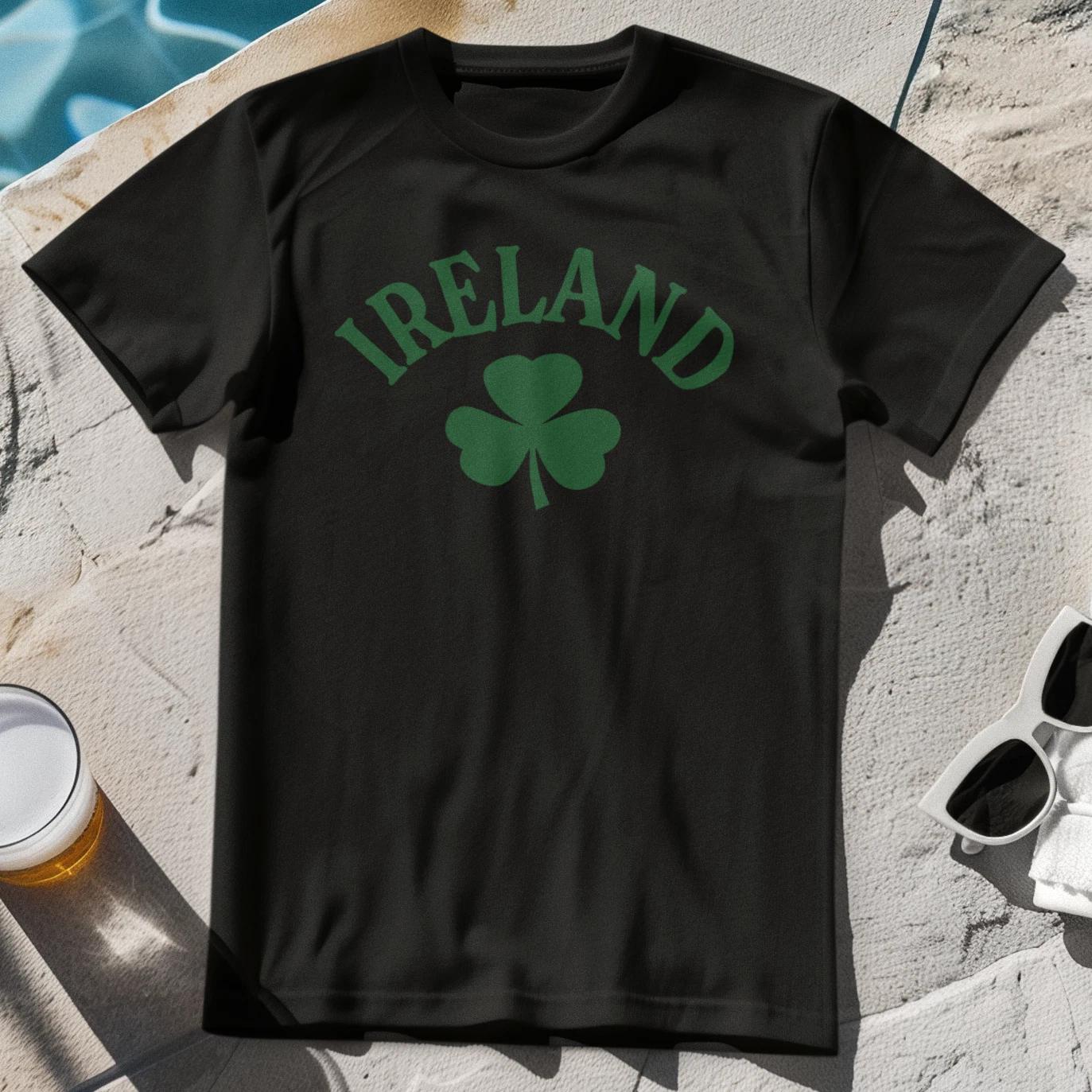 IRELAND T-Shirt - St Patricks Ireland Irish funny crack feck shamrock dublin S