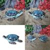 Resin Beach Sea Turtles Miniature Figurine Garden Decoration Fairy Garden