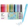 Grabie Retractable Colorful Gel Pens, Perfect for Vibrant Colored Writing and Sketching, Quick Dry Colored Gel Pens, 0.7 Mm, Smooth Writing for
